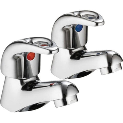 DV8 Bath Pillar Taps (Pair) Bath Filler Pura 