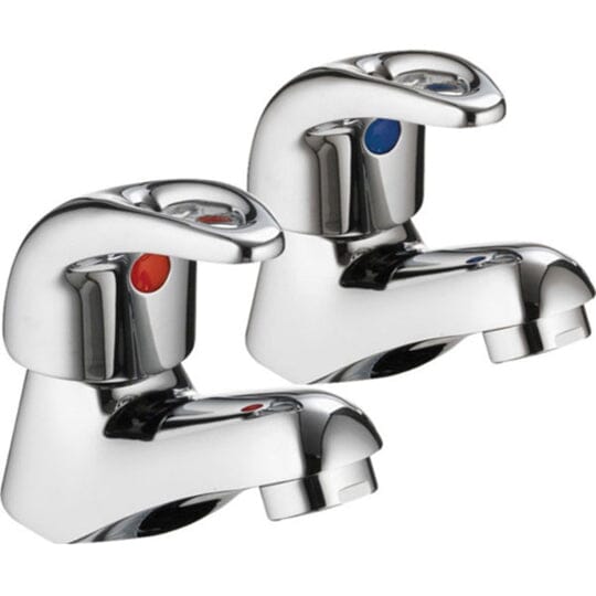 DV8 Bath Pillar Taps (Pair) Bath Filler Pura 