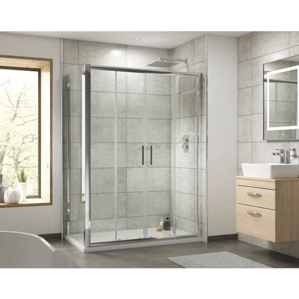 Ultra 1700 Pacific Double Sliding Door Shower Door Ultra 